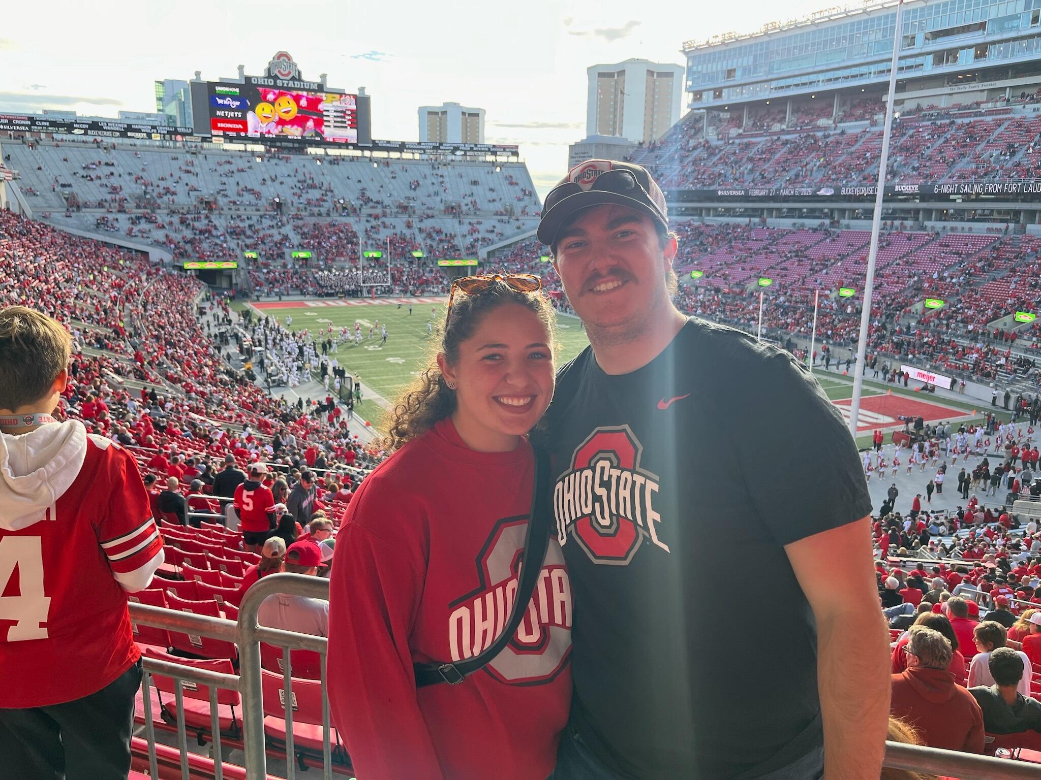 Proof Josh wore Ohio State gear!