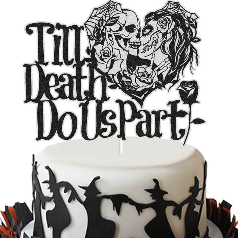 "Till Death Do Us Part" Funny Wedding Cake Topper