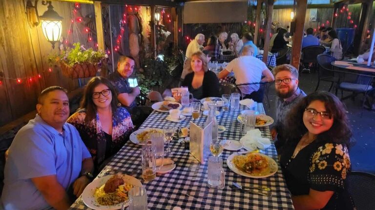 Our parents met each other over dinner at Edelweiss in Colorado Springs.