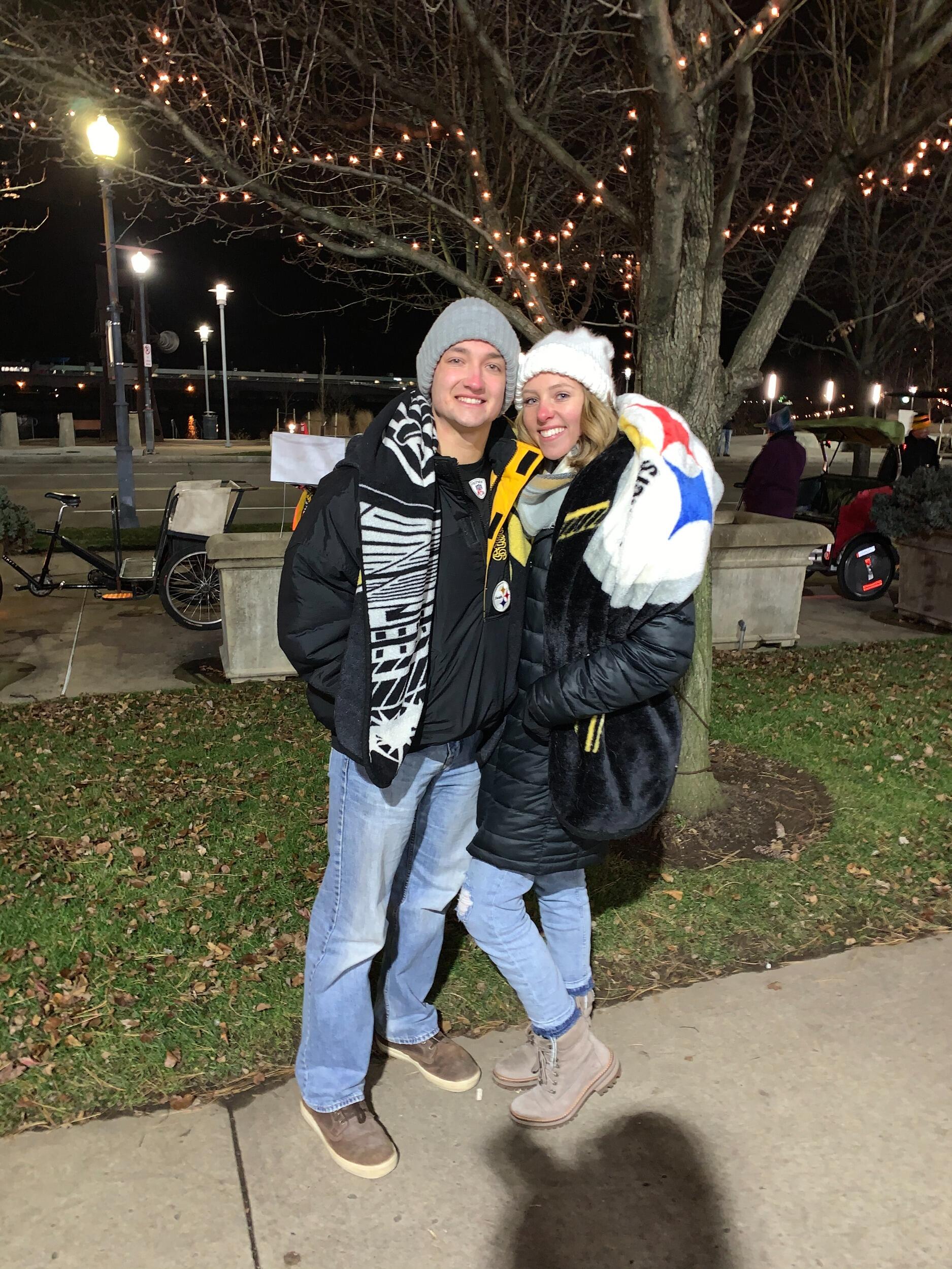 2nd Steelers game together 