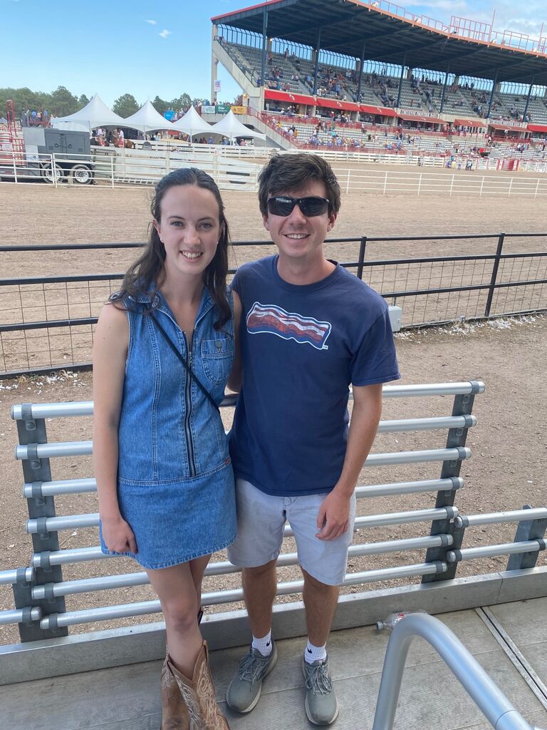 Went to our first rodeo at Cheyenne Frontier Days!