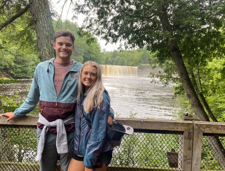 To end the summer, Ben and Katie went to Mackinac Island together. Ben was about to start his first year of law school, and Katie was about to begin her first year of teaching!