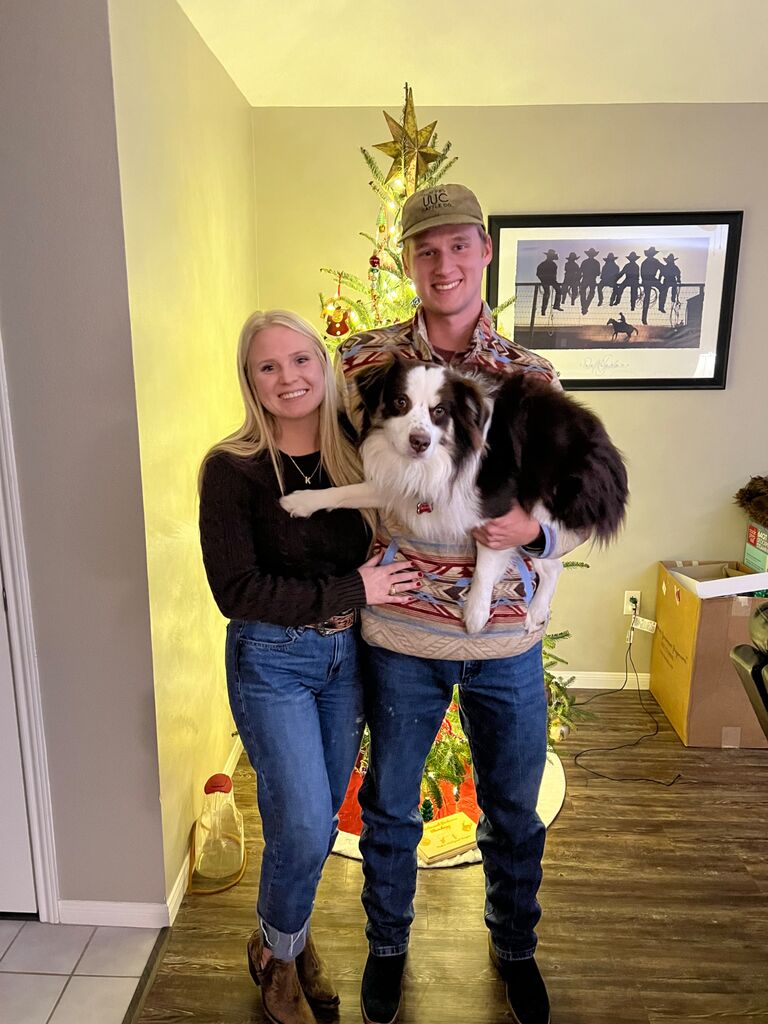 Lots of Christmas' spent together! Our 6th Christmas together and our 4th with Louis