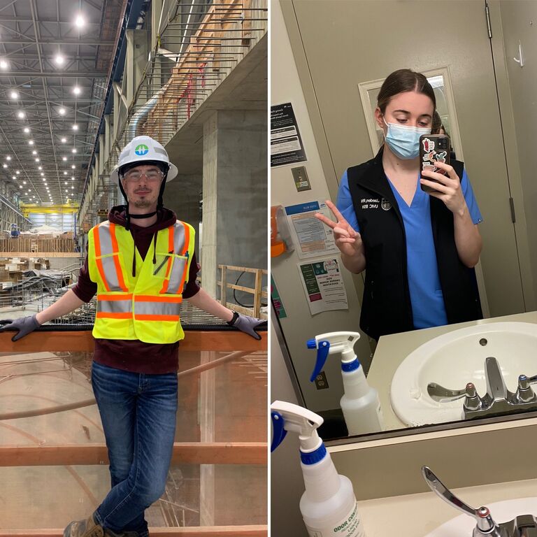 In January of 2022, Brendan moved to Fort St. John, BC for his first Engineering co-op and Jaeden started working full time as a Nurse in Victoria. They spent the next 8 months trying long distance and decided it definitely was not for them! 