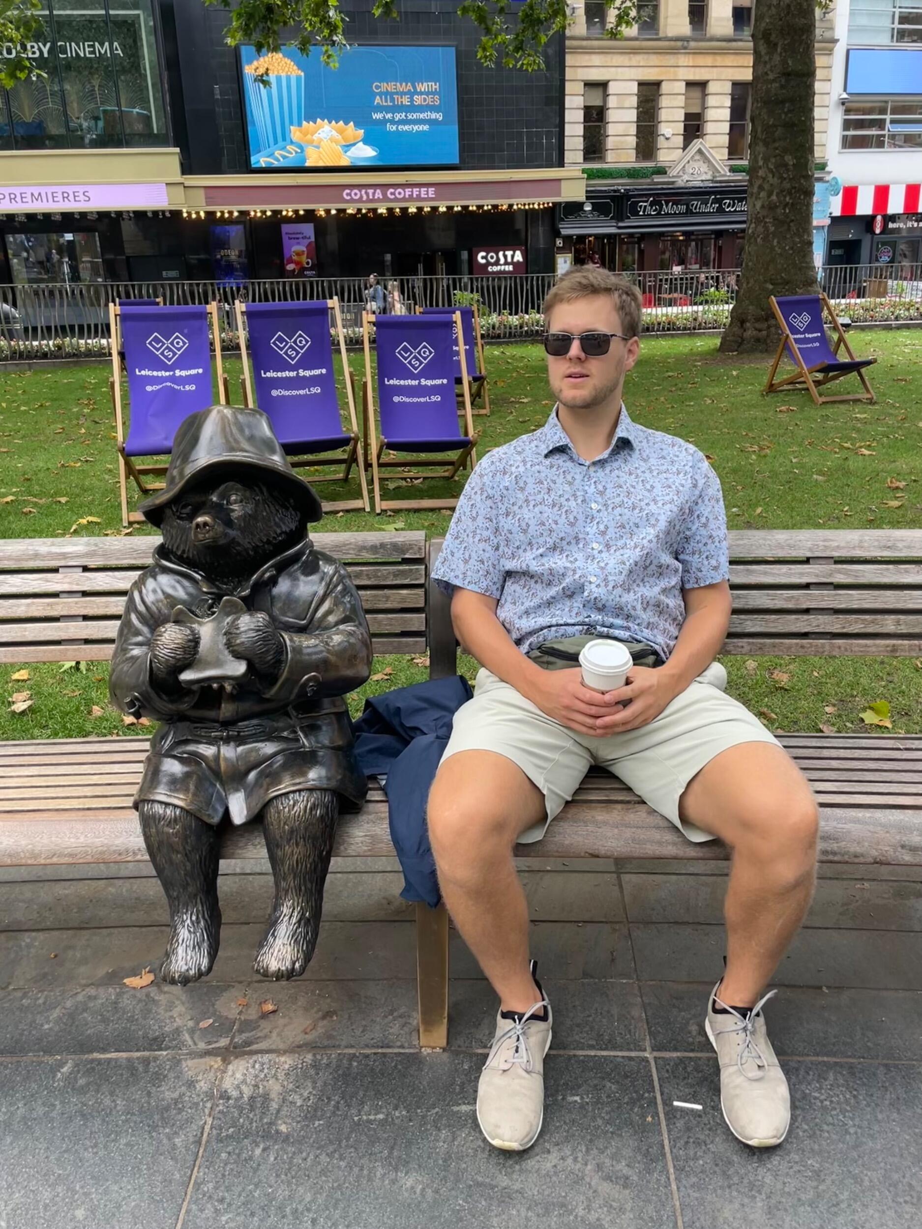 Ben's first trip to England - teaching him all the important things; pubs, Paddington, punting and how to correctly make a cream tea - cream before jam... always!