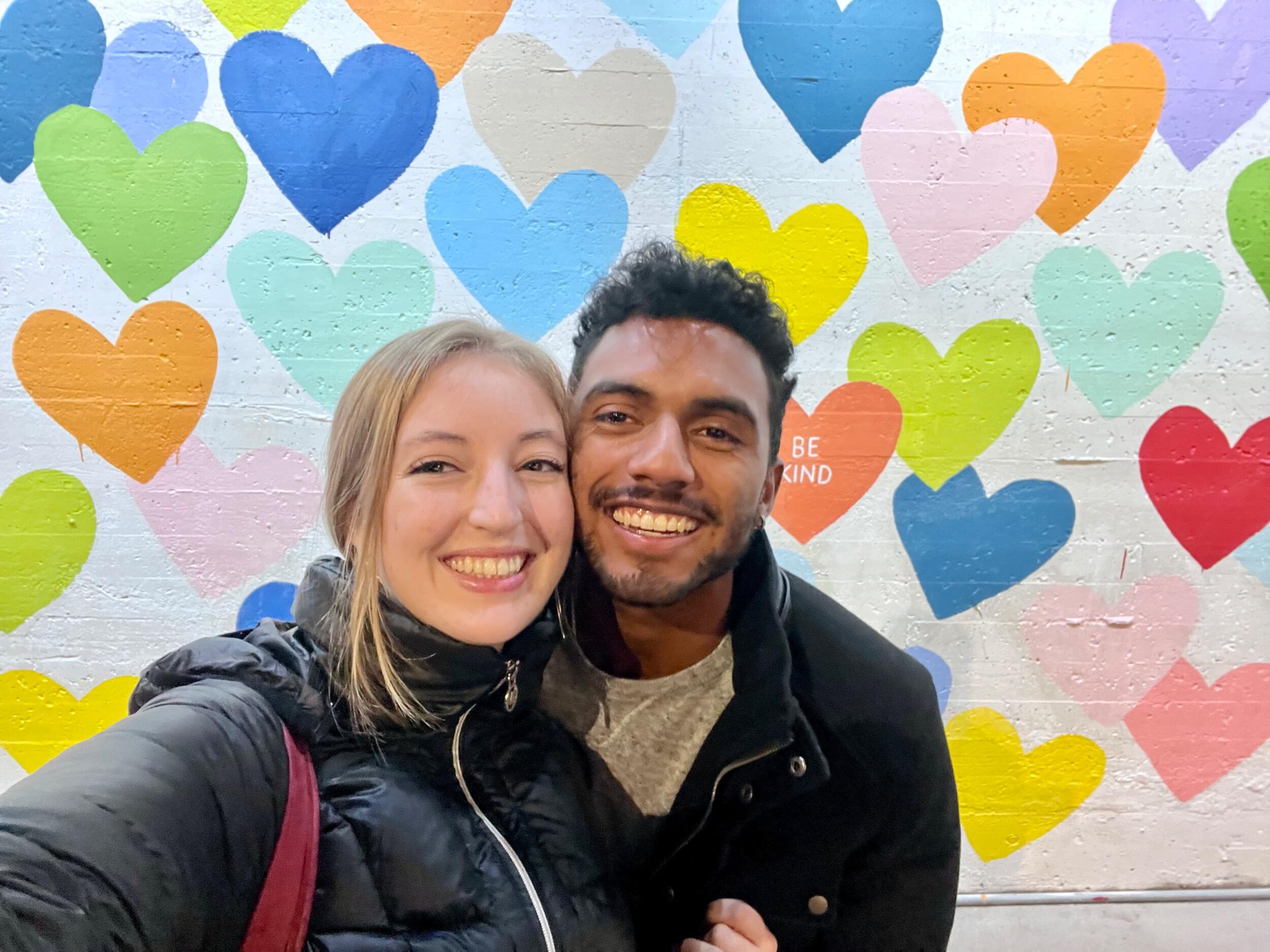We moved into our first apartment together in the South End of Charlotte! Omar started working at PwC and Nan started med school applications while they worked on eating their way through the city!