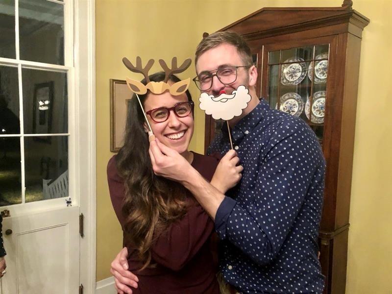 Christmas at the Bluff house