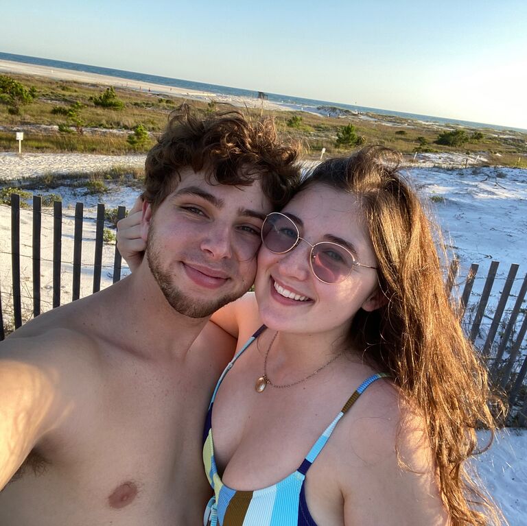 One of our many dates at the spot where Topher popped the question.