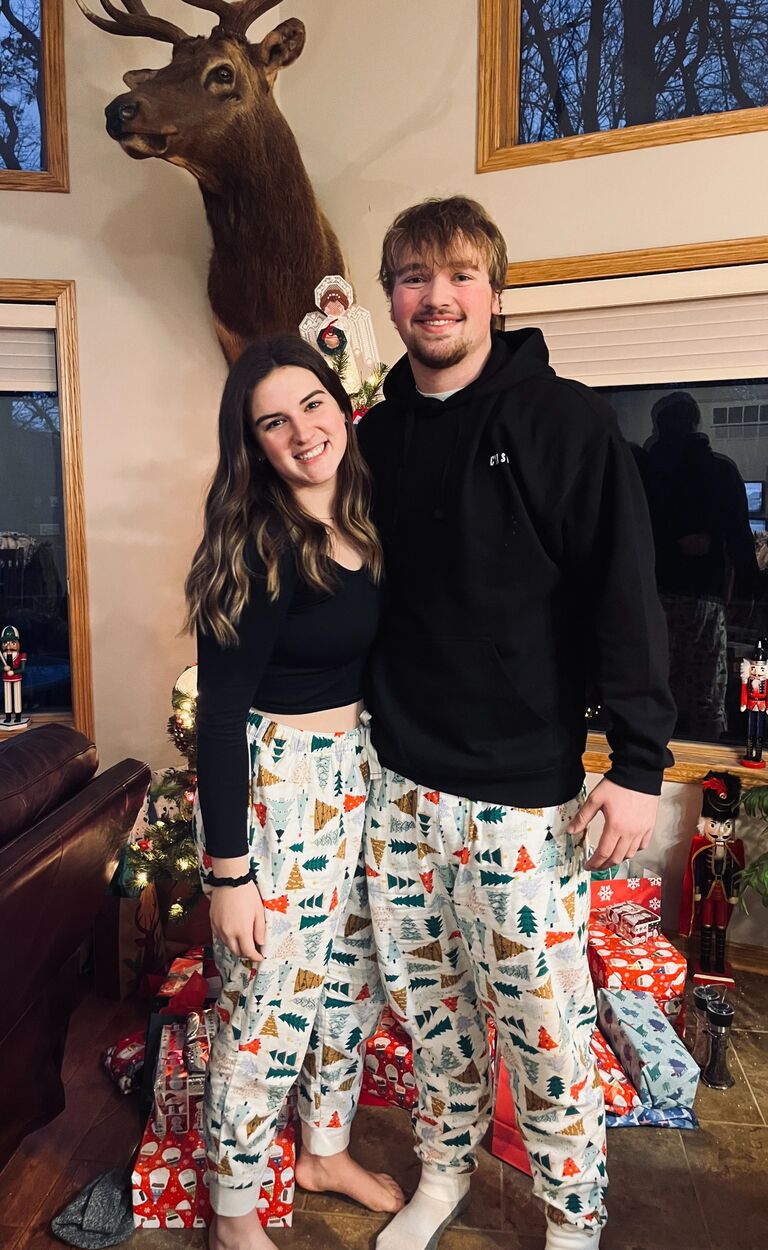 Our first Christmas together 