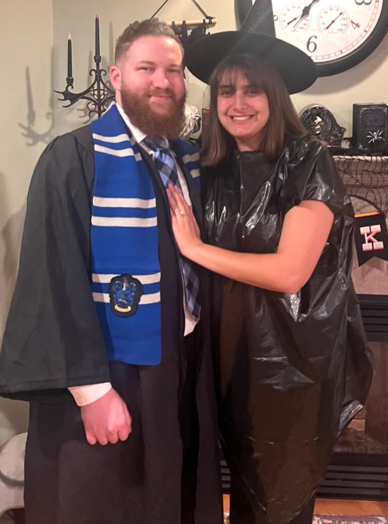 Halloween as a witch and wizard (if you know you know)