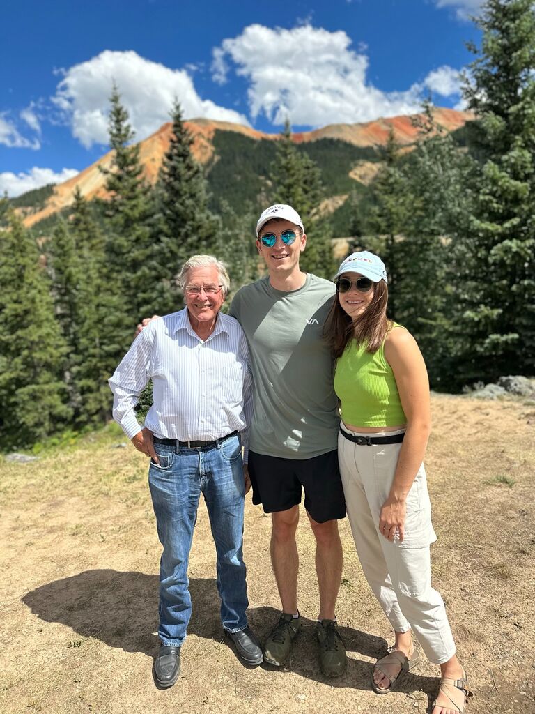 Long weekend trip to visit Will's Grandfather, W.W., in Durango, CO.