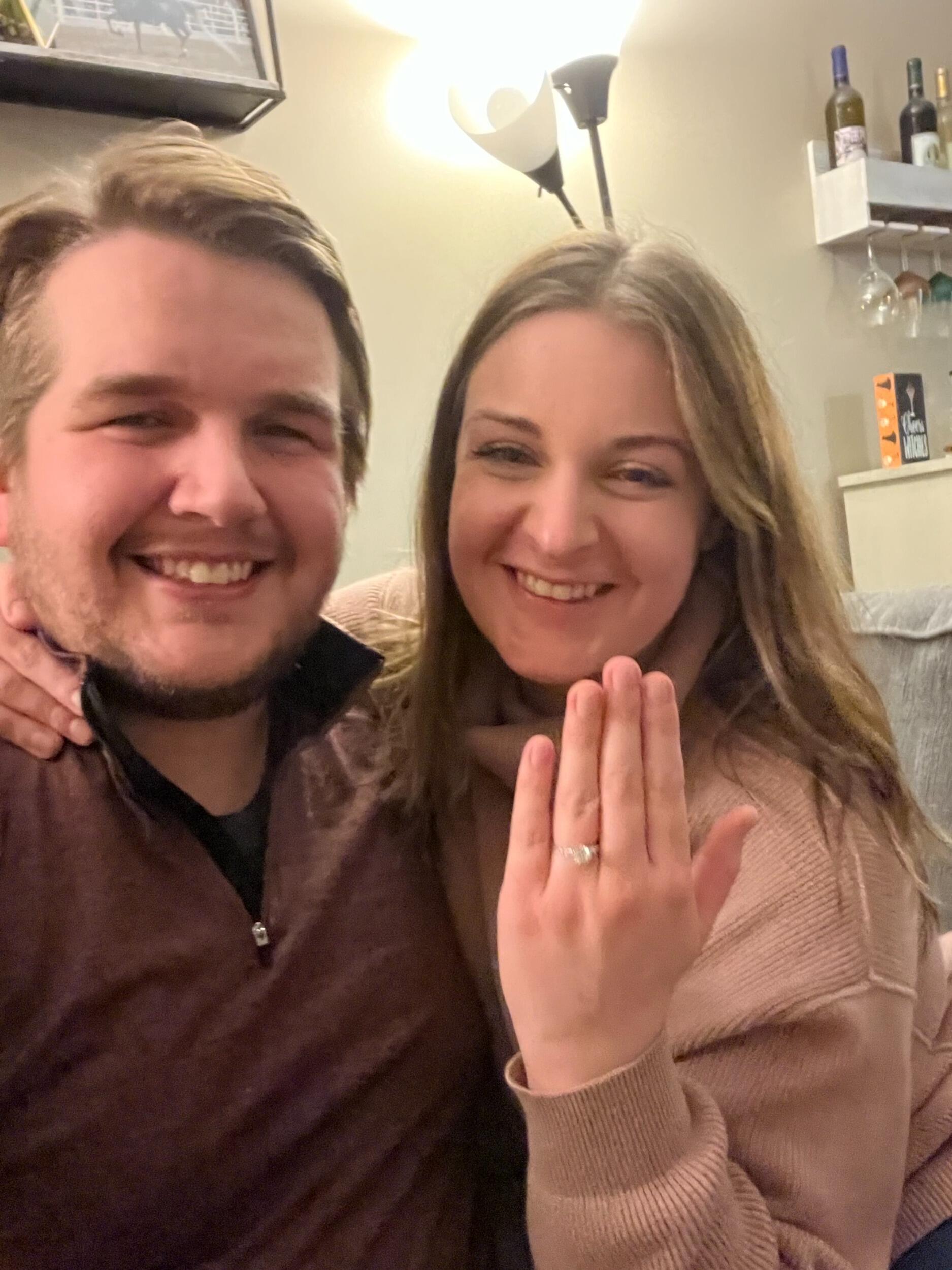 We're engaged!