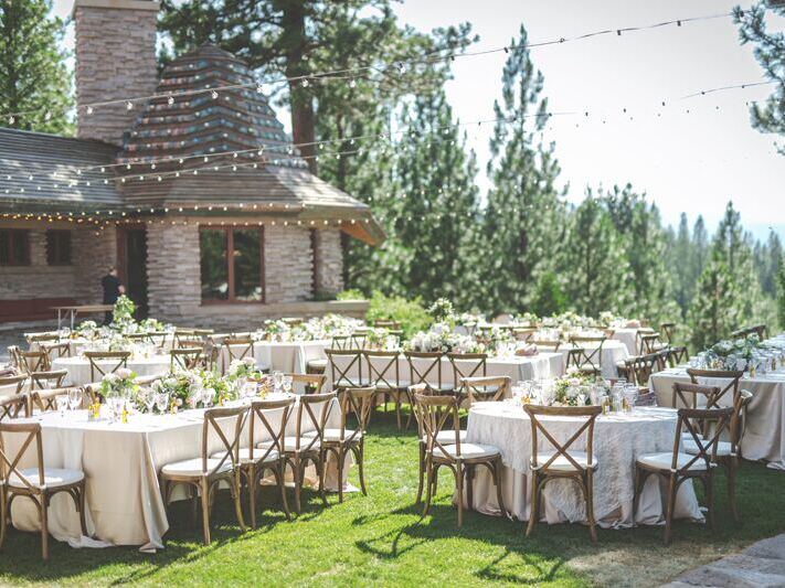 Lake Tahoe wedding venue in Greagle, California.