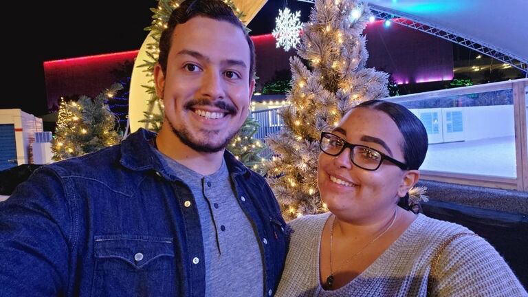 Our first Christmas together!π