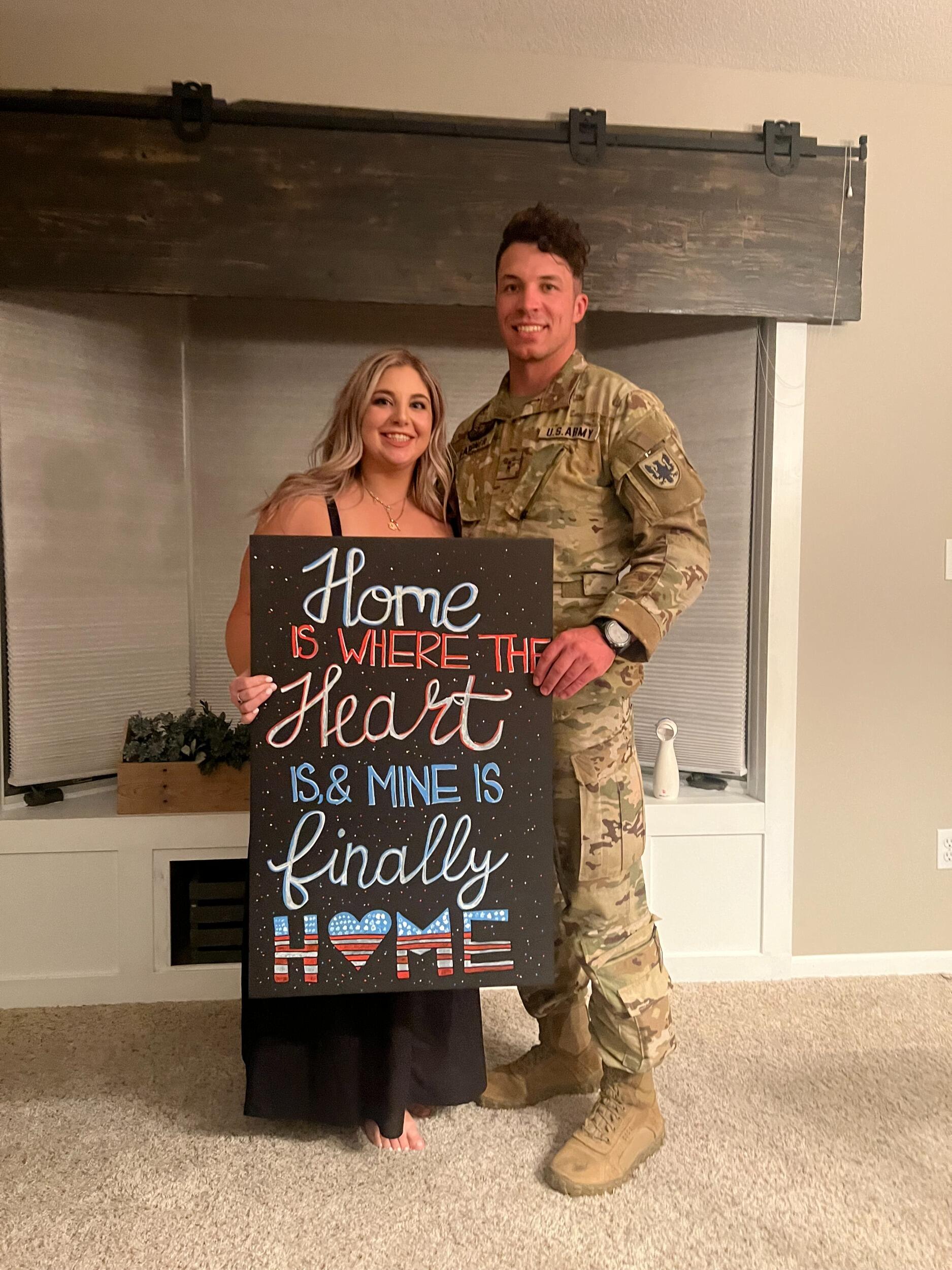 Anthony finally came home!