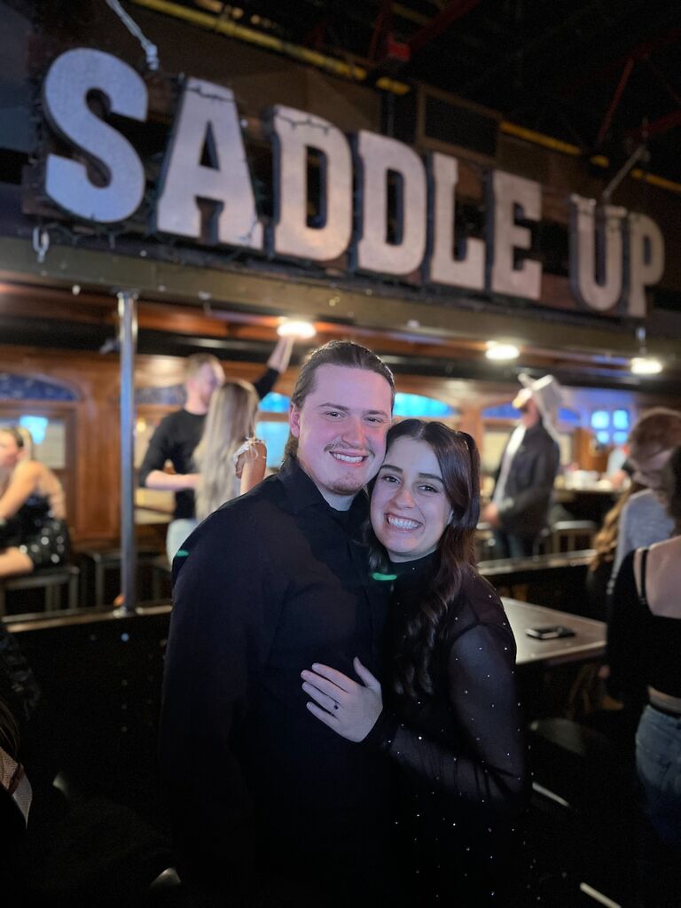 Saddle Up for Blackout Wednesday again, and celebrating 7 months until our wedding!