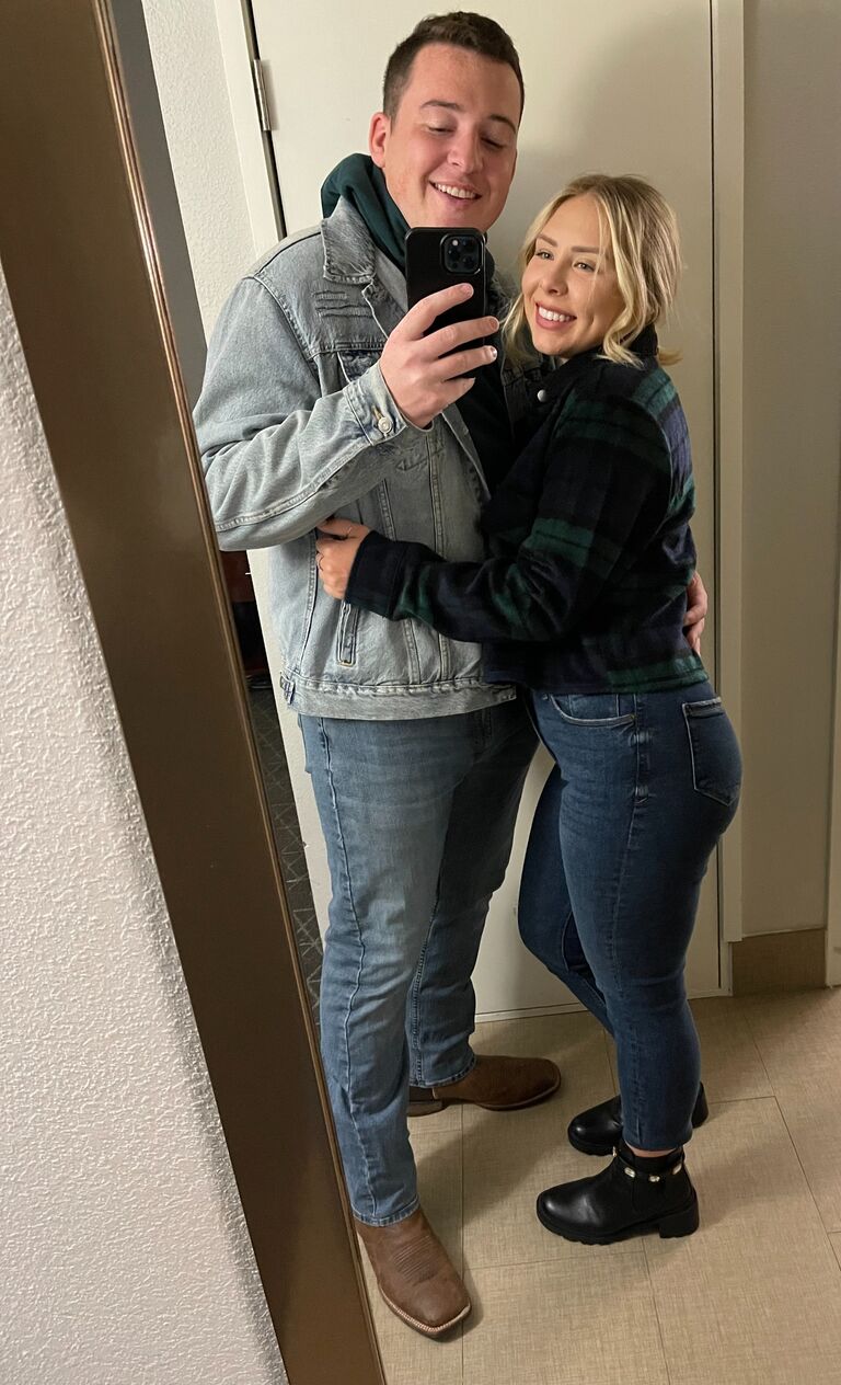 One of many long-distance trips taken during the 6 months of long-distance dating. This was taken in Richmond, VA. 