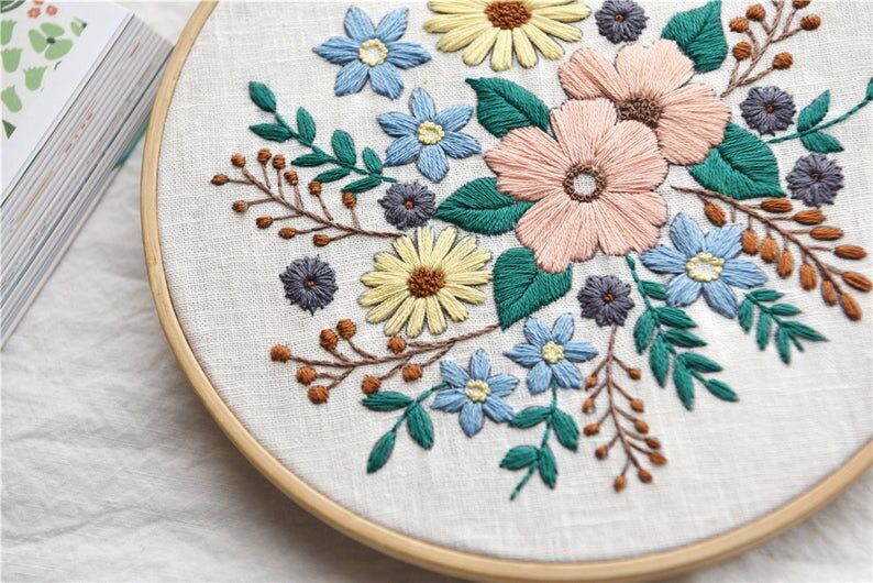 Embroidery Kit Etsy Mother's Day Gift
