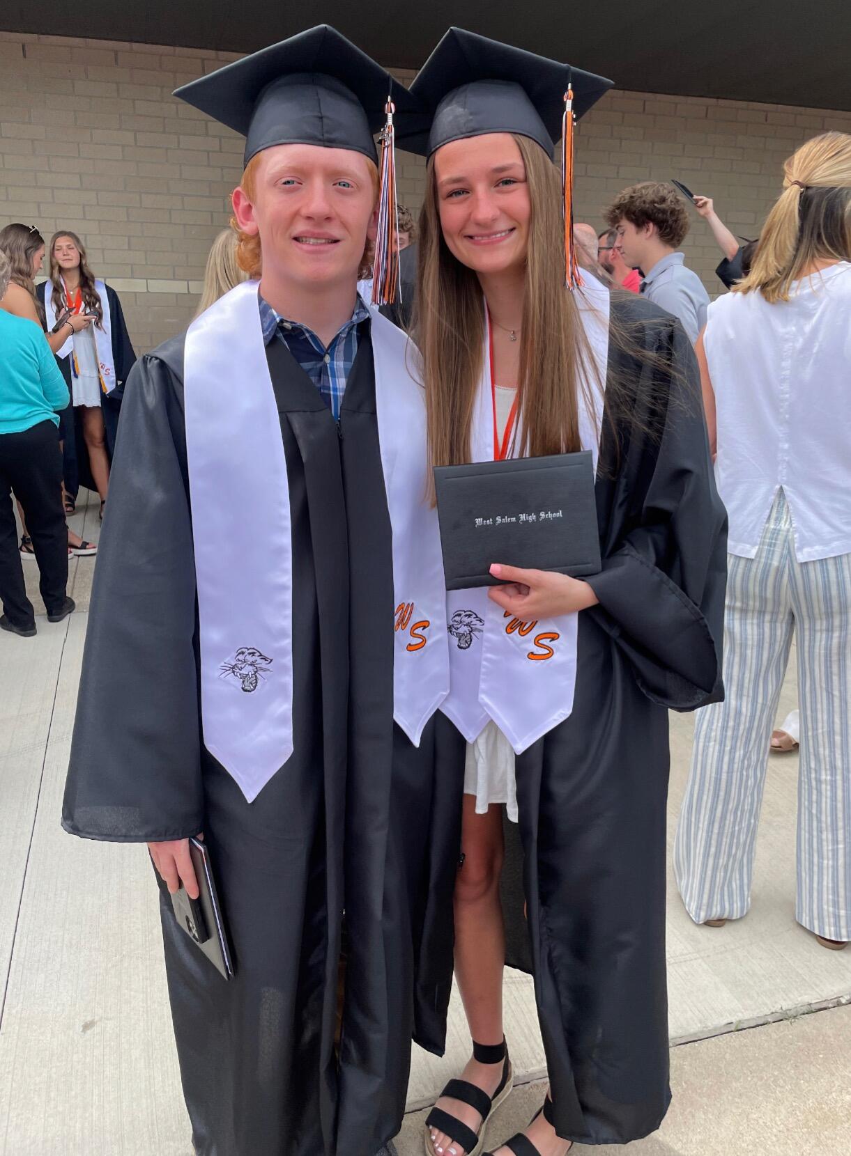 our high school graduation 