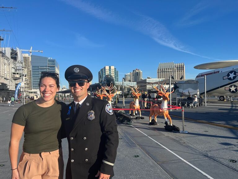 Max graduates paramedic school!