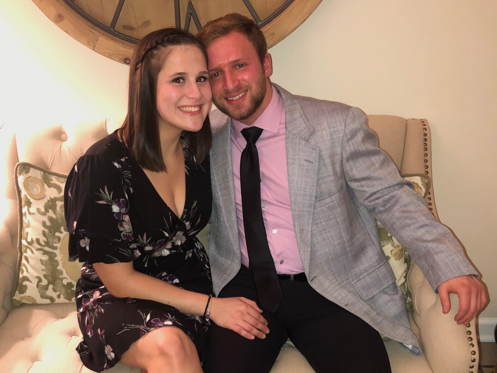 First Theta Formal! Typhoon Asian Bistro in Delaware, OH.