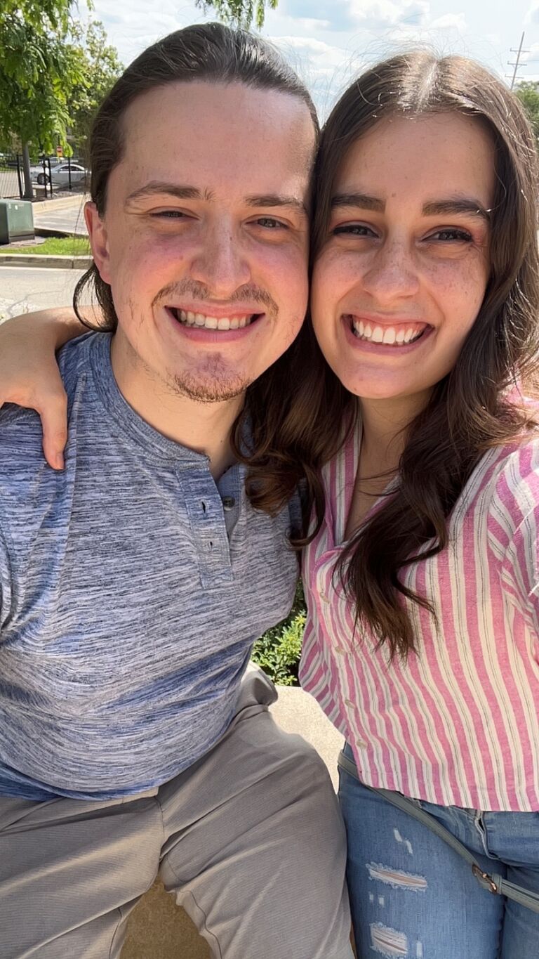 2 years together meant another iconic picture to recreate our second date!