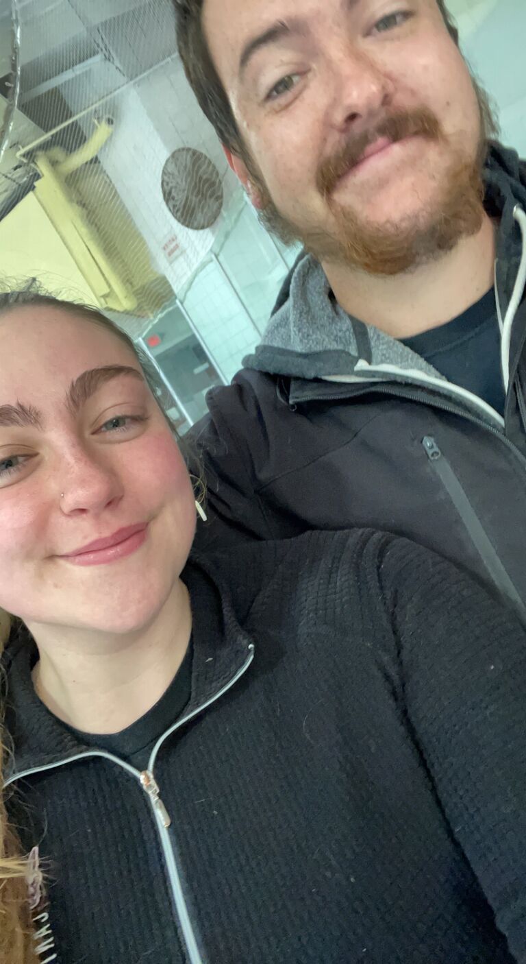 First time bringing Matt ice skating