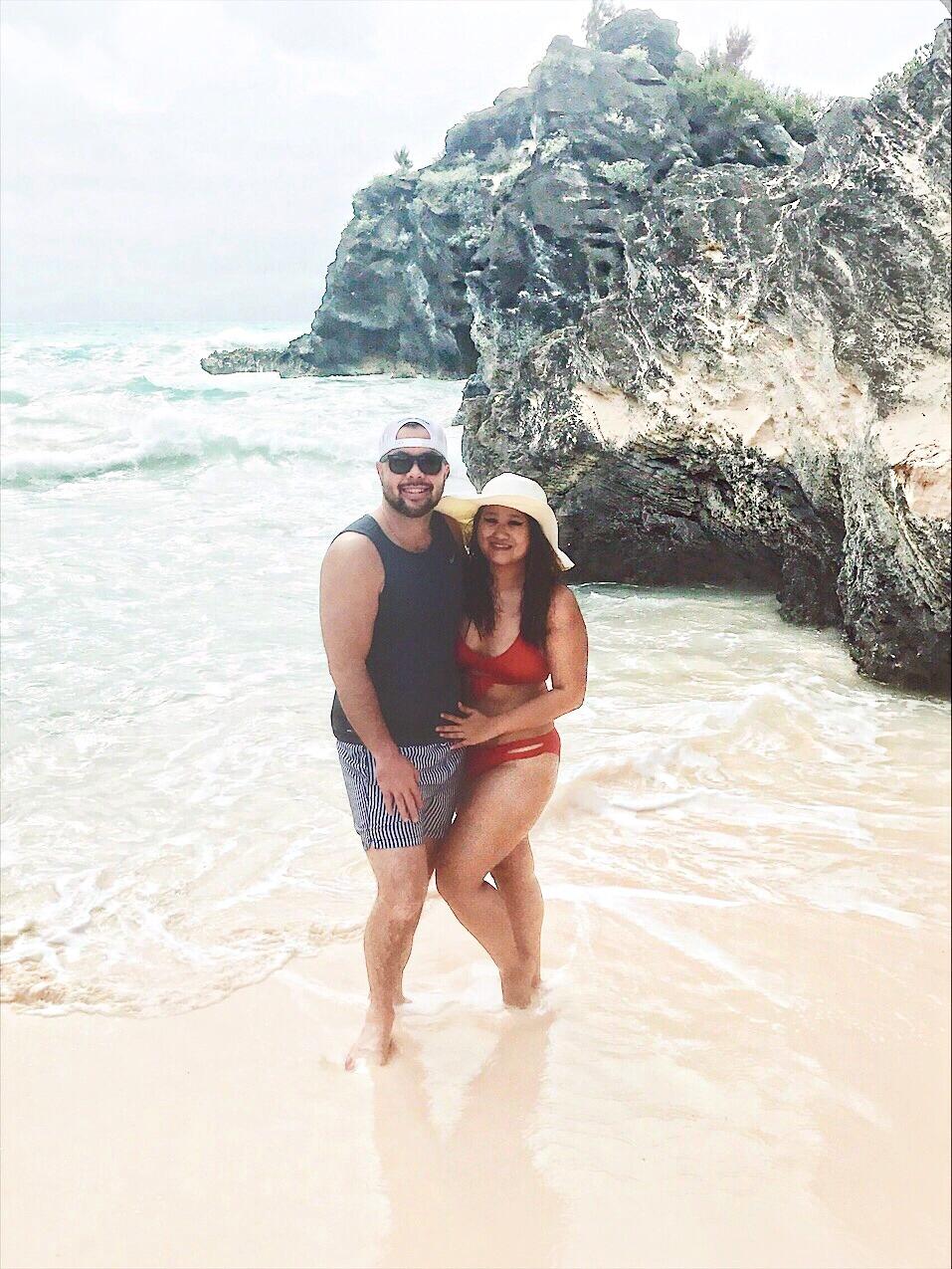 esther's 25th birthday cruise • horseshoe bay cove, bermuda