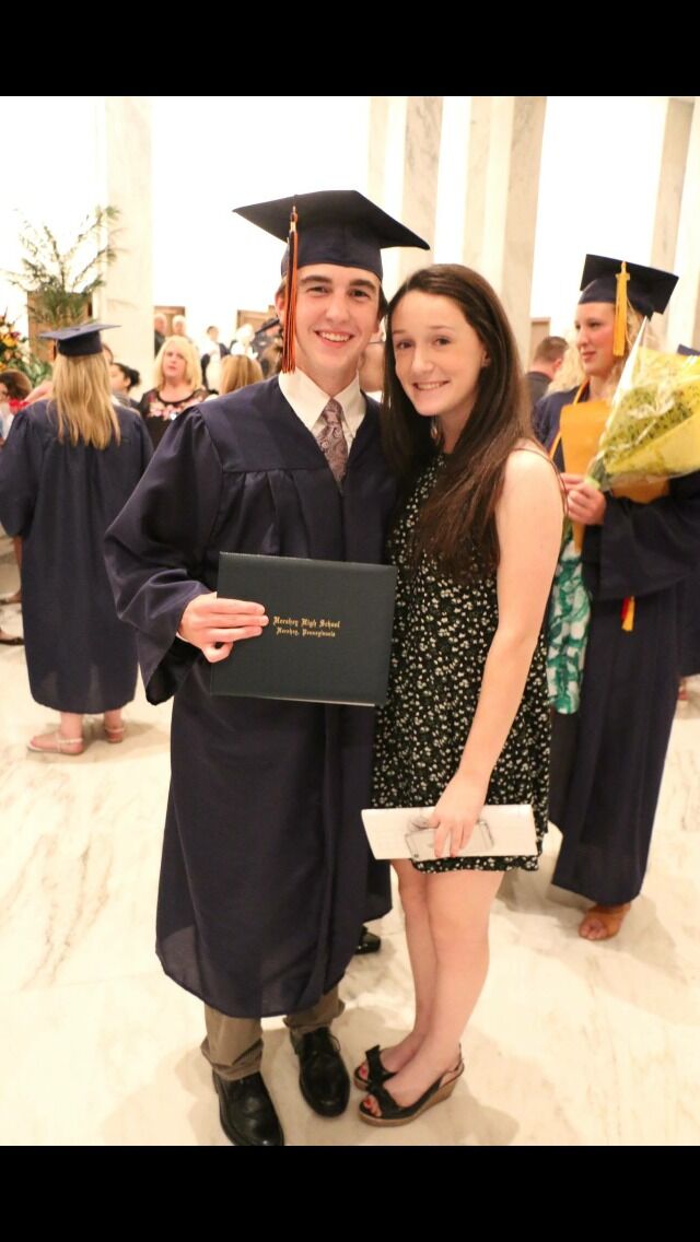 Chris graduates from Hershey High School