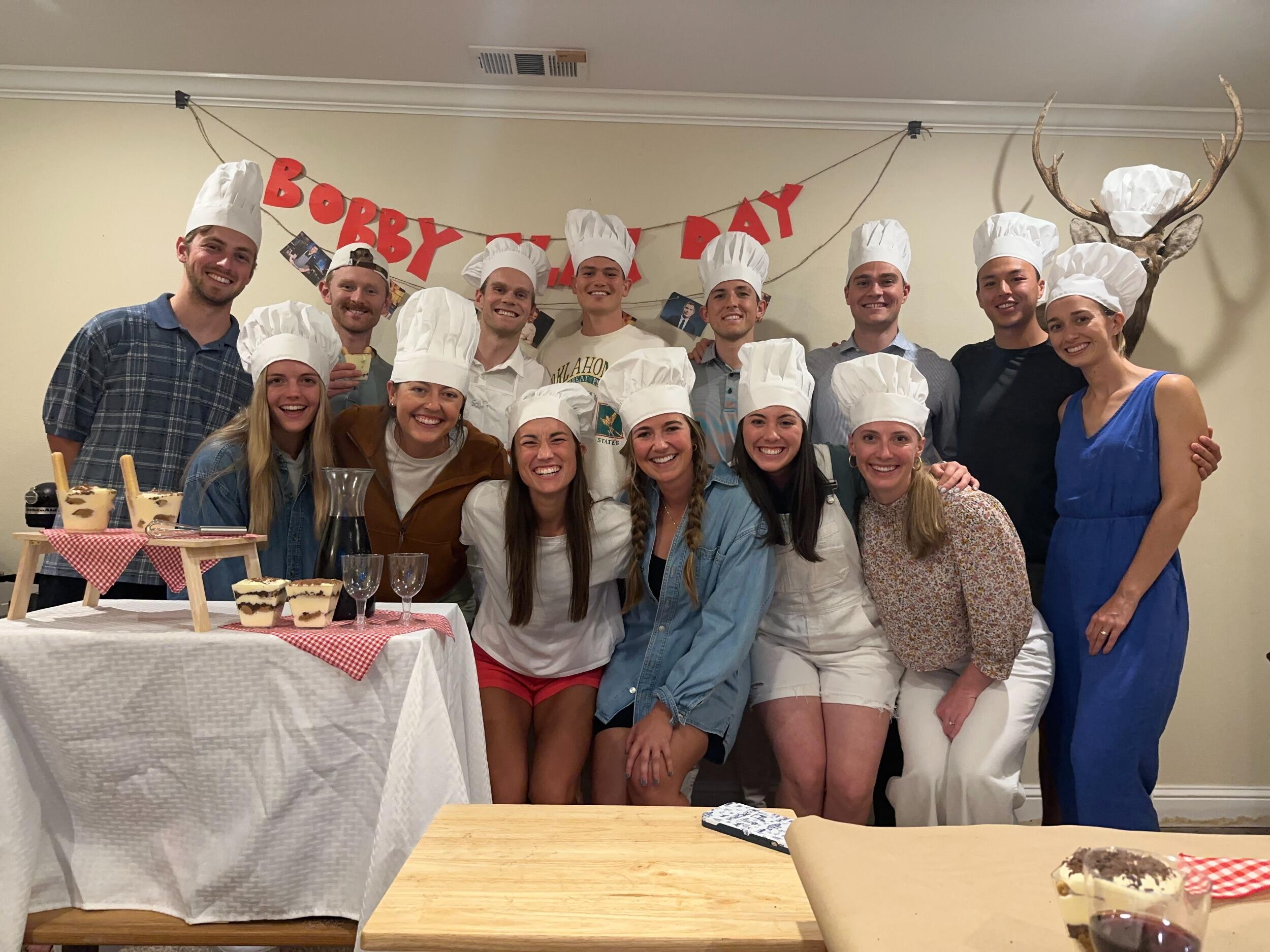 We celebrated Bobby Flay Day by teaching our friends to make Tiramisu! 