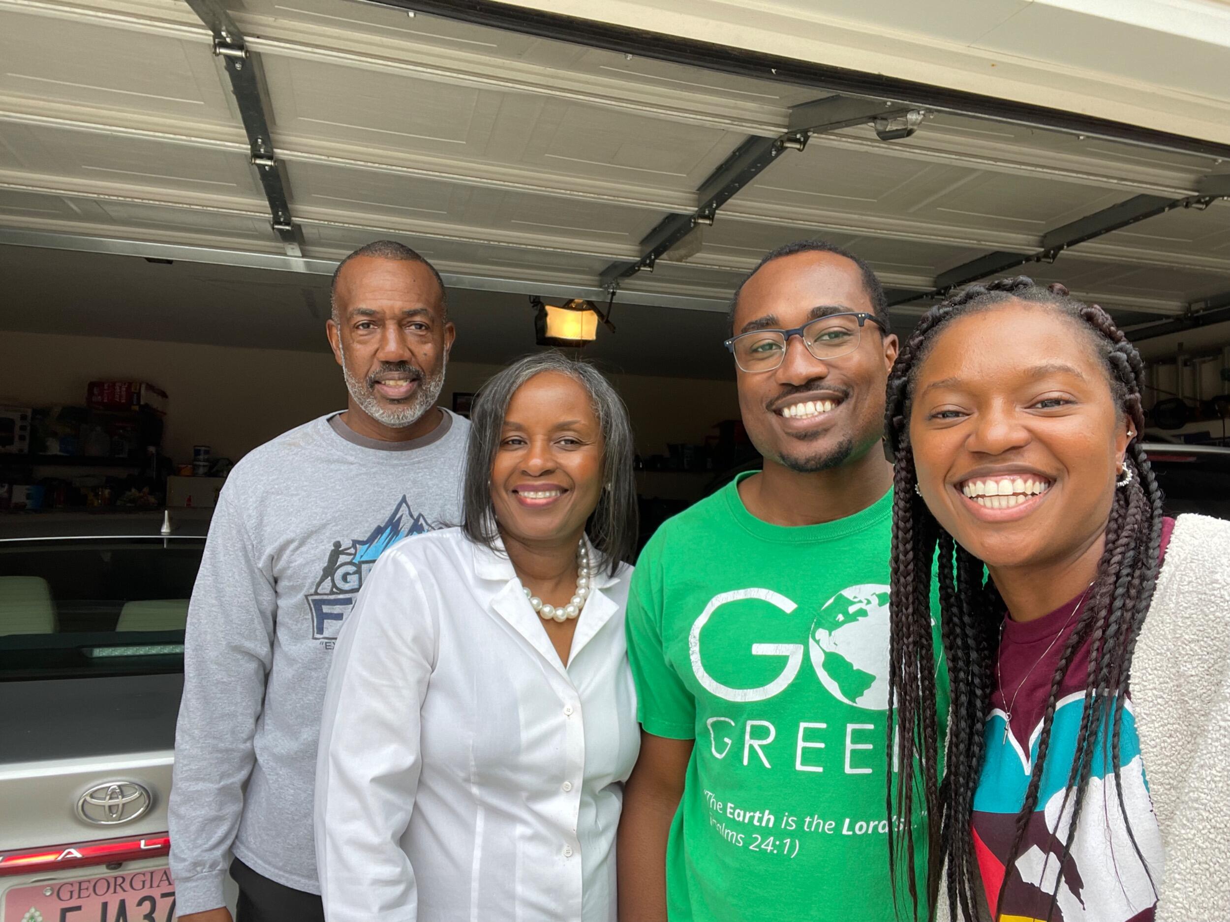 First selfie with the Ray's during our Georgia visit. 