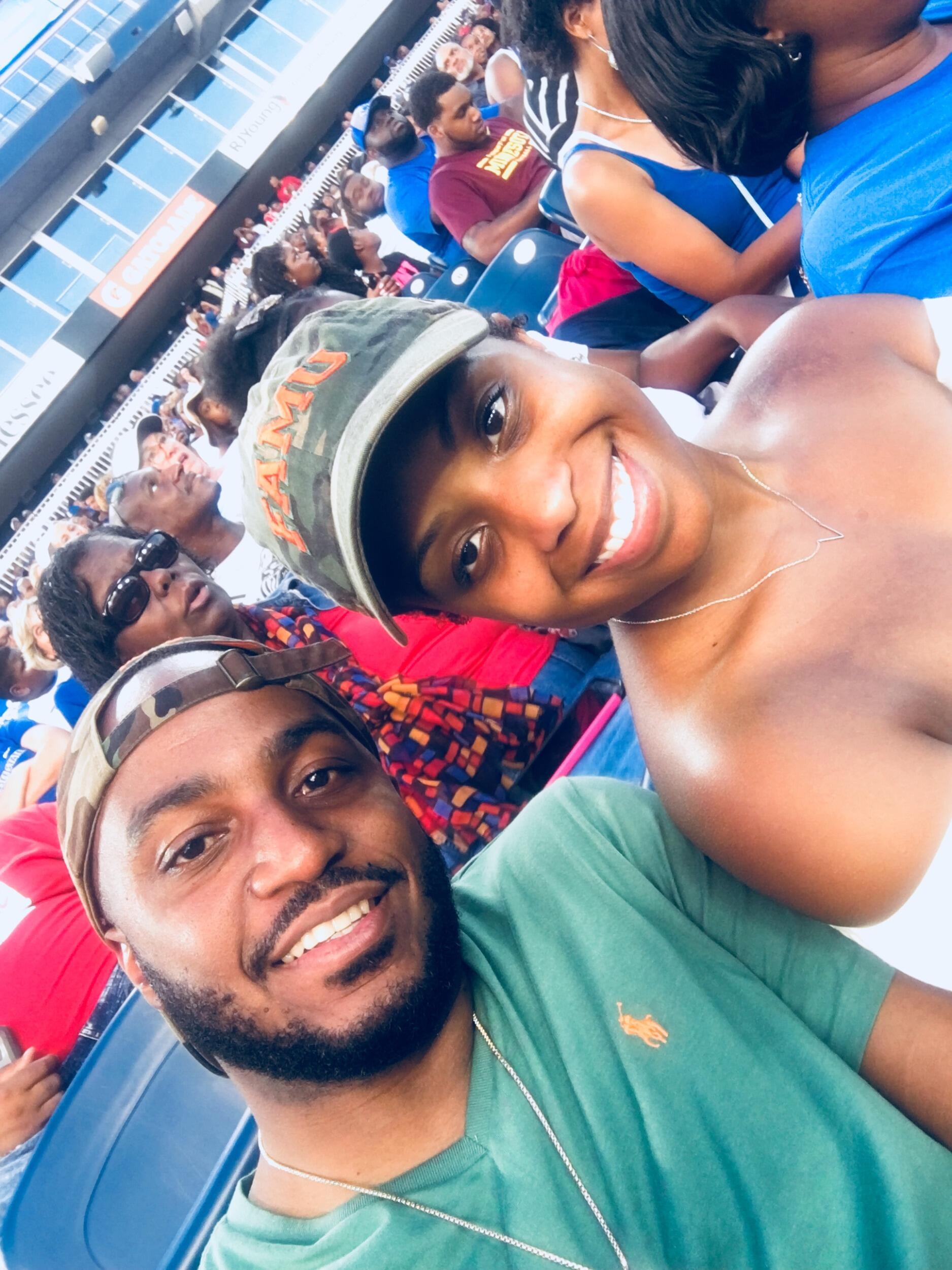 TSU Game - us representing FAMU of course! 