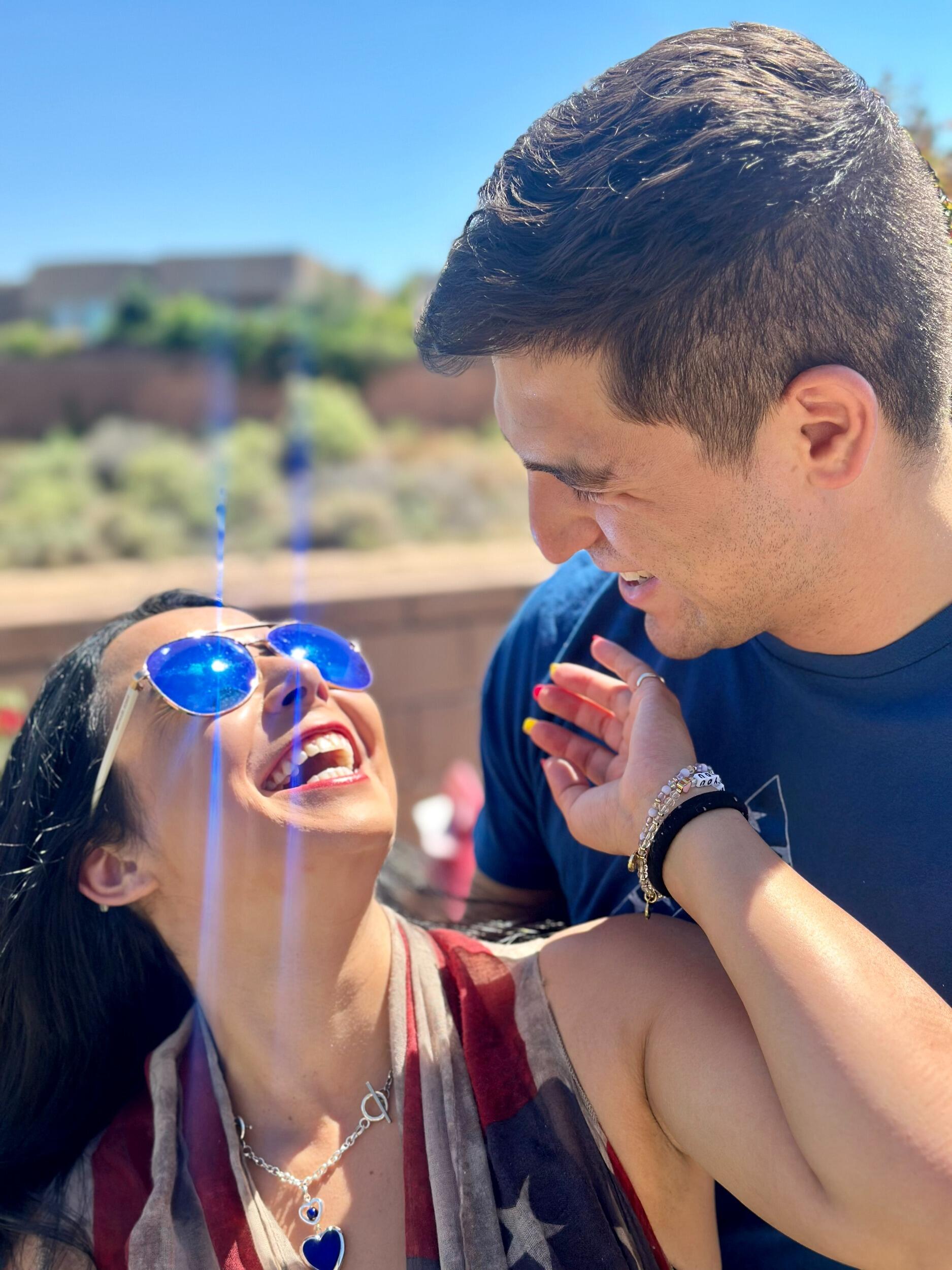 Our first 4th of July together—full of laughter, sunshine, and fireworks. 🎆❤️ 