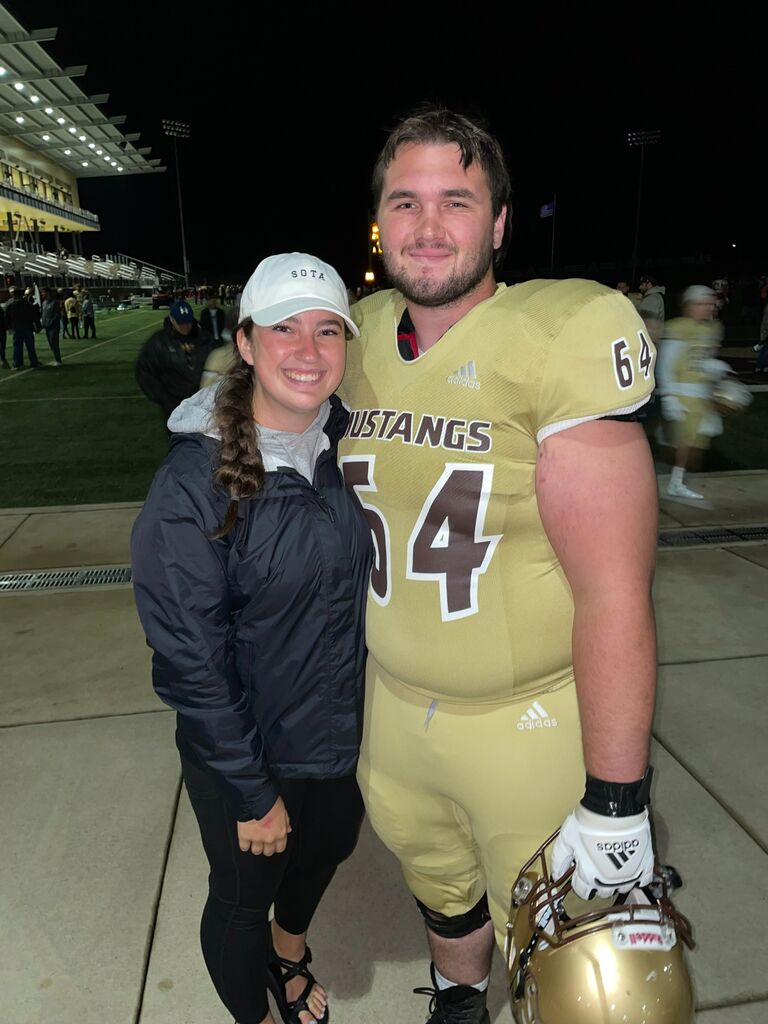 Chad played football at SMSU!