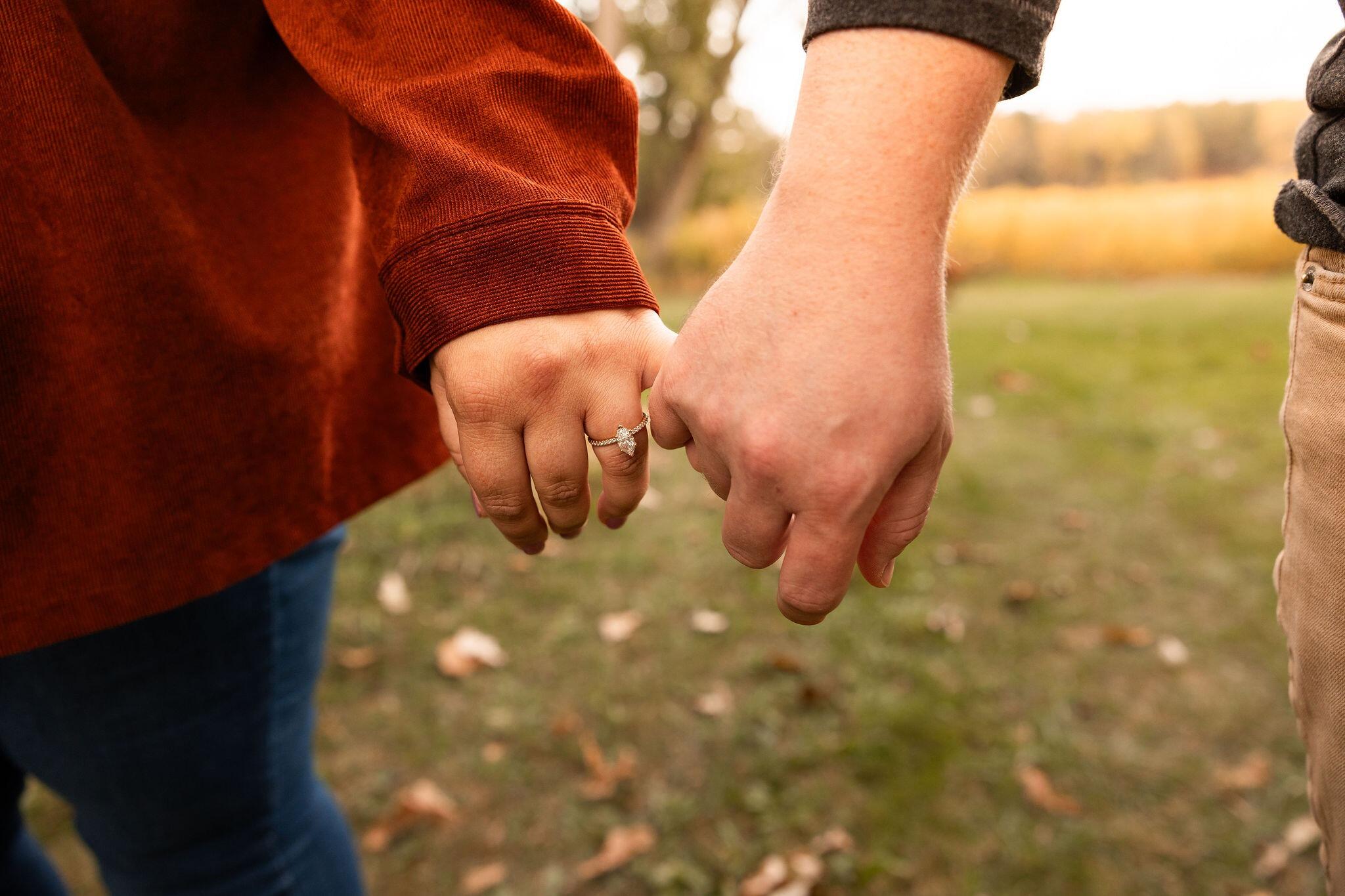 Our favorite way to hold hands...usually because Trenna's are sweaty! 