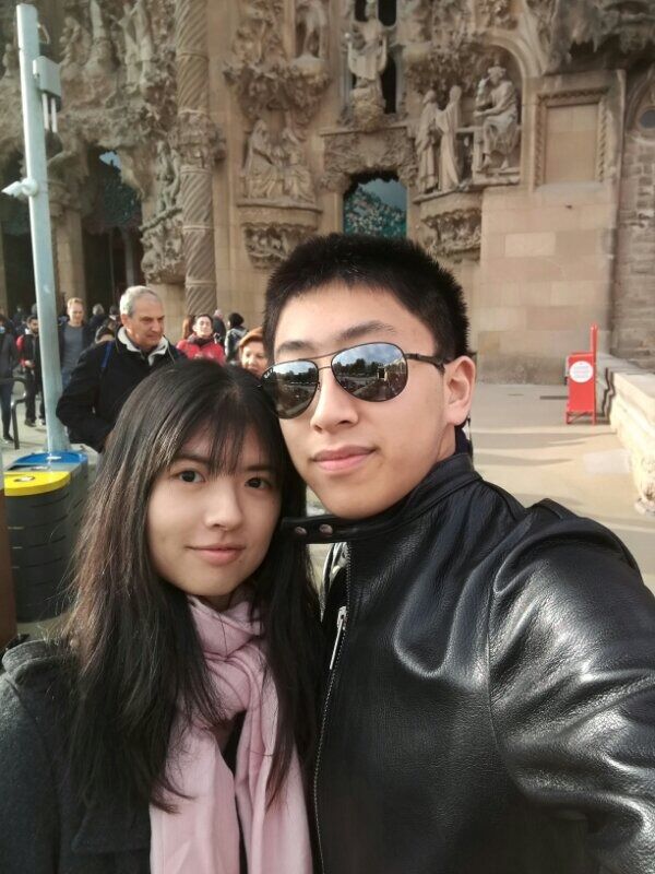 Michael and Yuan's first-ever trip together. To Spain!