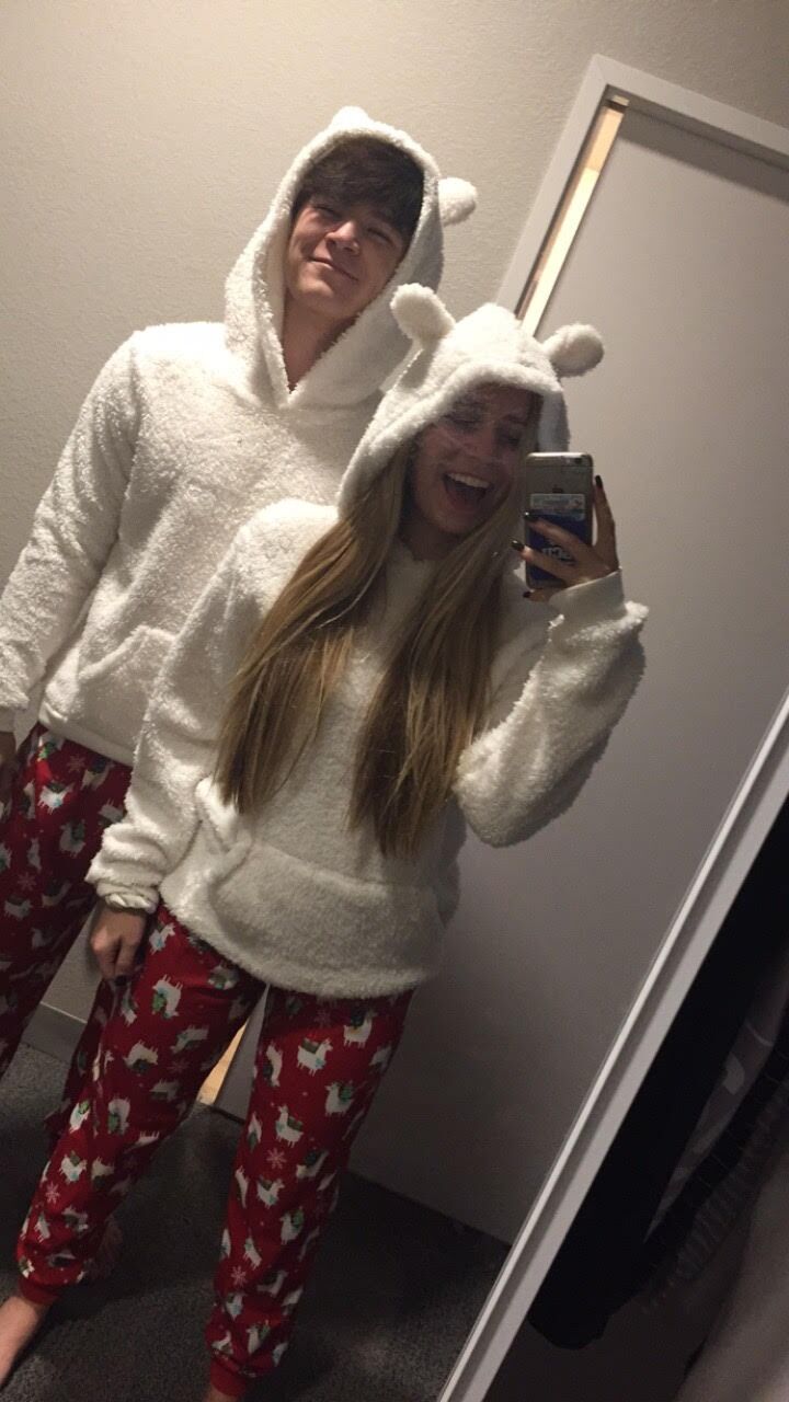The one with their first pair of matching Christmas pjs