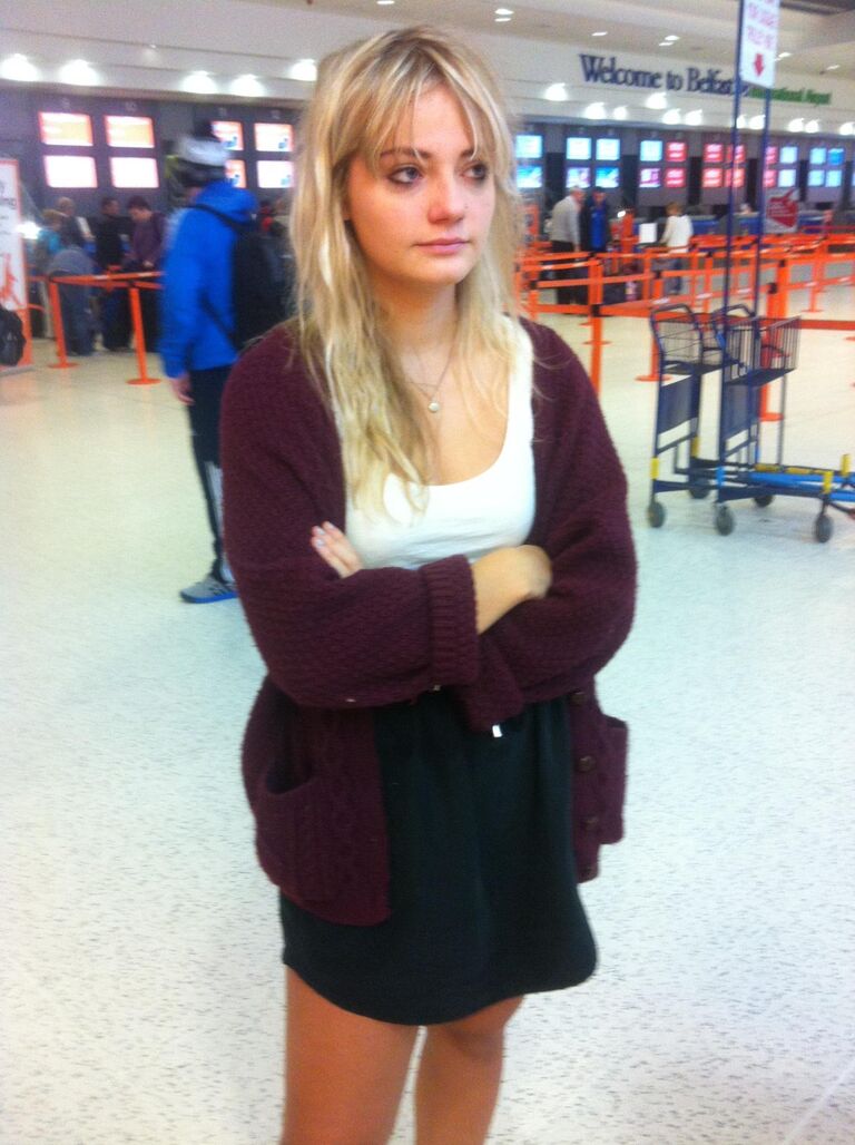 Amy moving to London for University.