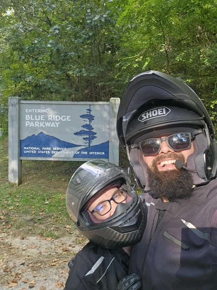 Motorcycle trip to Nashville to mark 2.5 years, and some scenic stops along the way. 