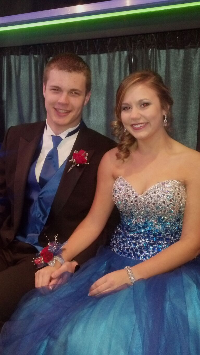 Annelise's senior prom