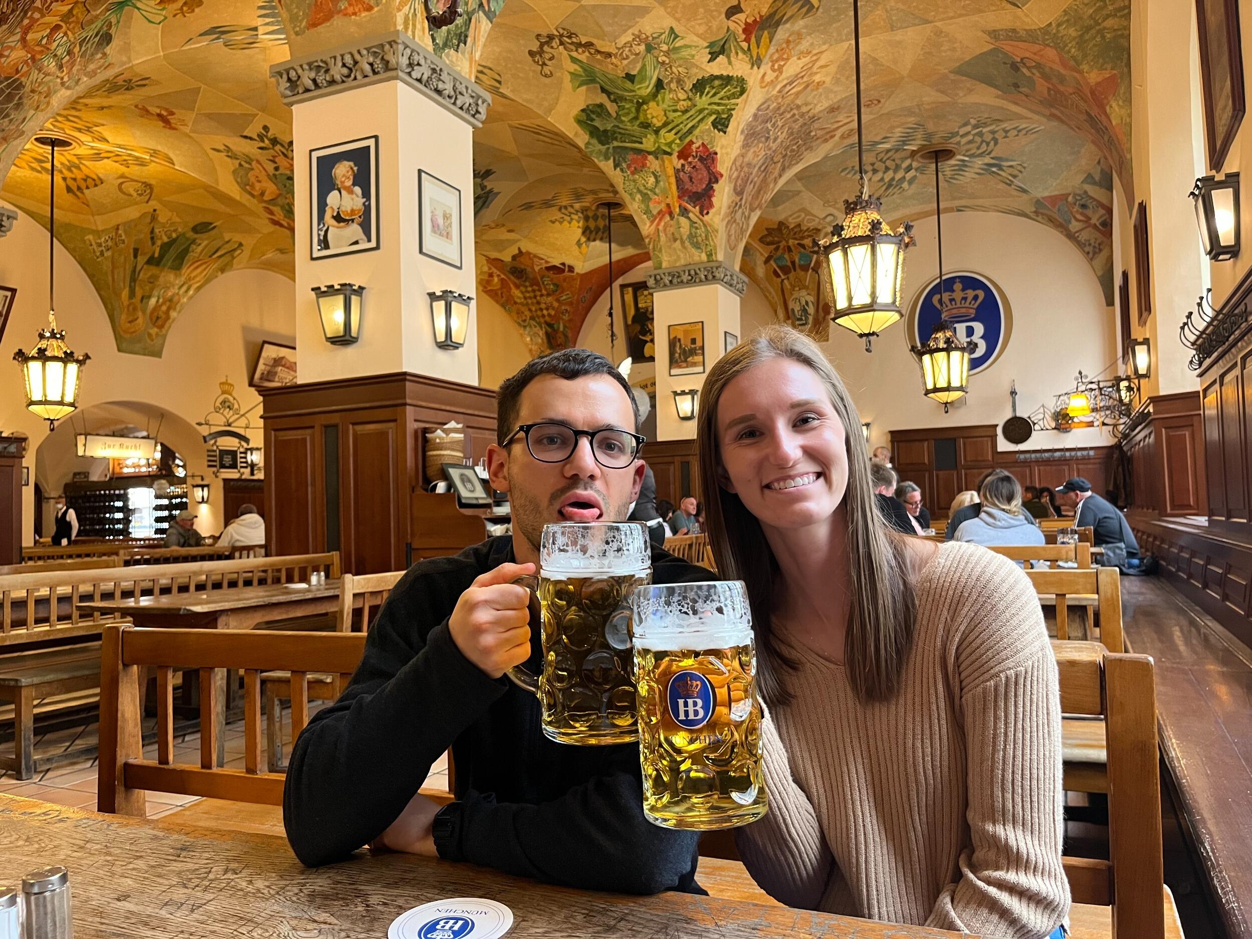 And drink some beer. And date for seven years.