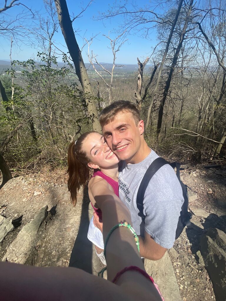 One thing that made our love grow stronger was spending time in the outdoors together! 