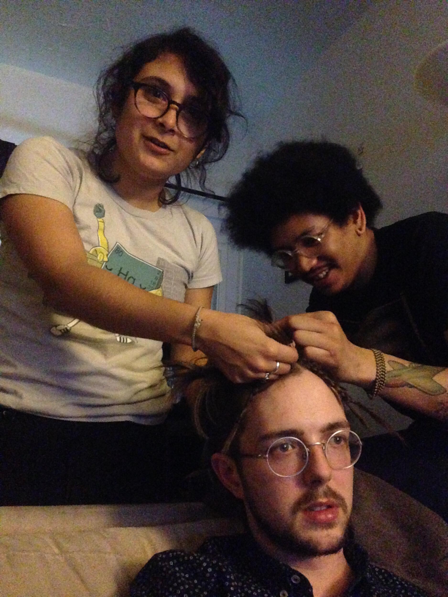 We made new long lasting friendships, like with Mark Gee! (From left to right: Maria José, Mark Gee, and Darin)