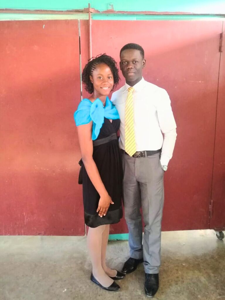 Irinski and Ruth visited Greater Portmore SDA church. 