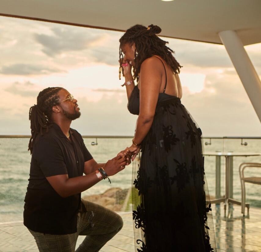 He asked and I said YES on Juneteenth 2021.  