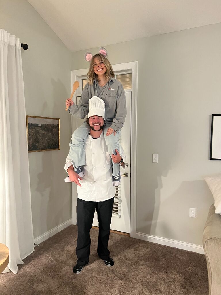 Dressing up for their favorite time of year, Halloween!