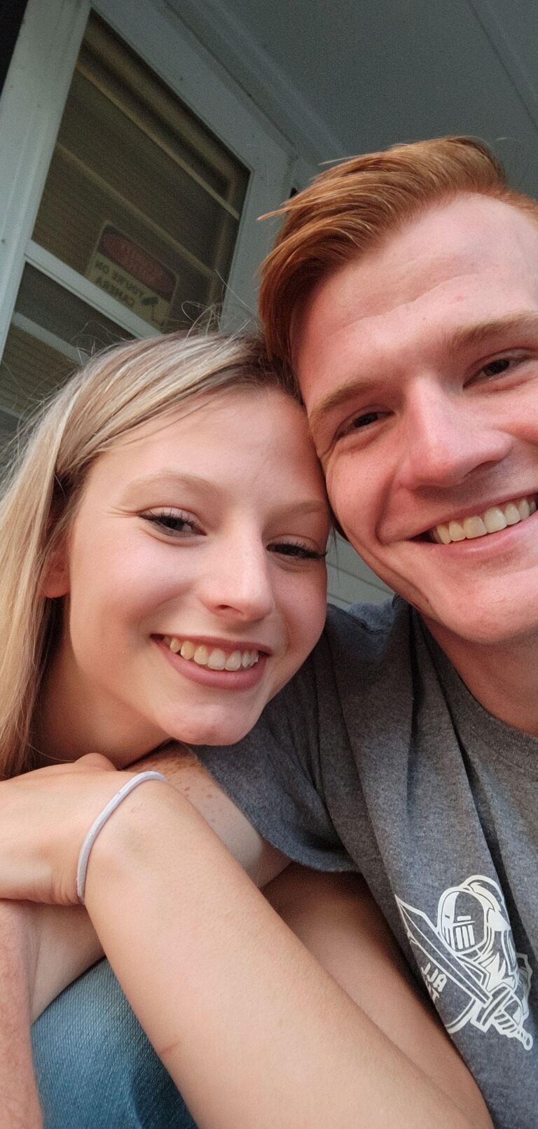 Our first holiday together... and the first time that Haley met Trent's family. We got to spend the 4th of July together with Trent's family, where we also realized that Trent is great at burning bacon.