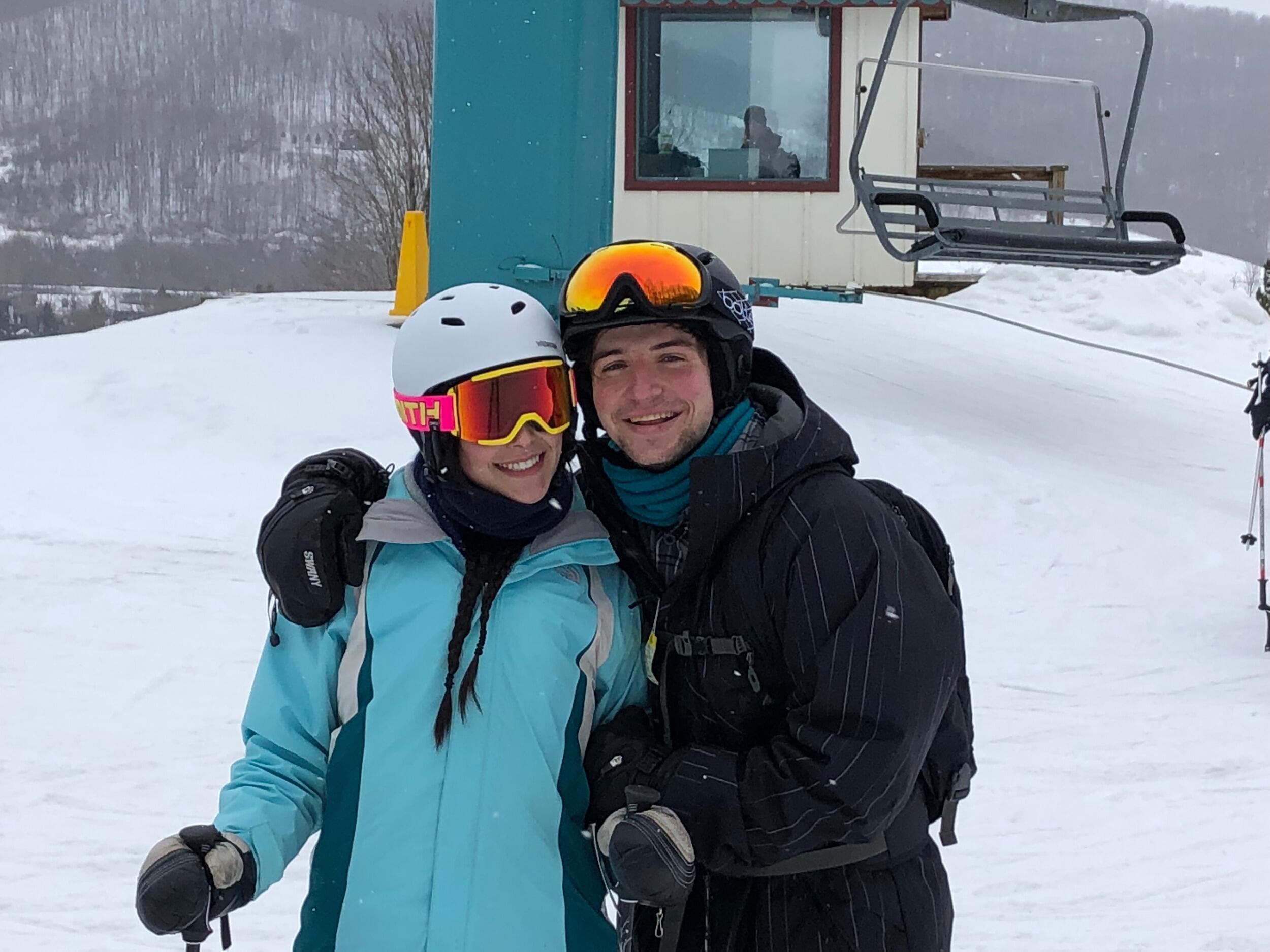 Lila's first ski vacation with the Smith's in Holiday Valley (where Tyler will eventually propose)!