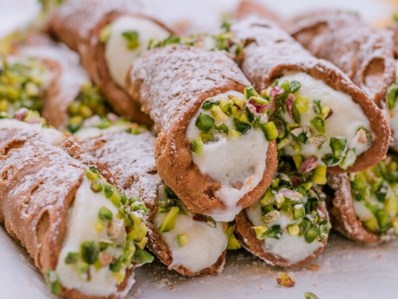 Dancing with the Stars party ideas - cannoli