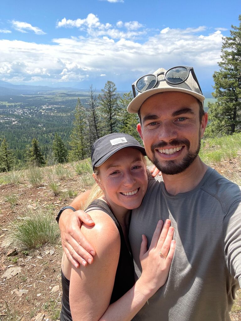 She said yes! Josh proposed on top of Myrtle Lookout in the Kimberley Nature Park.